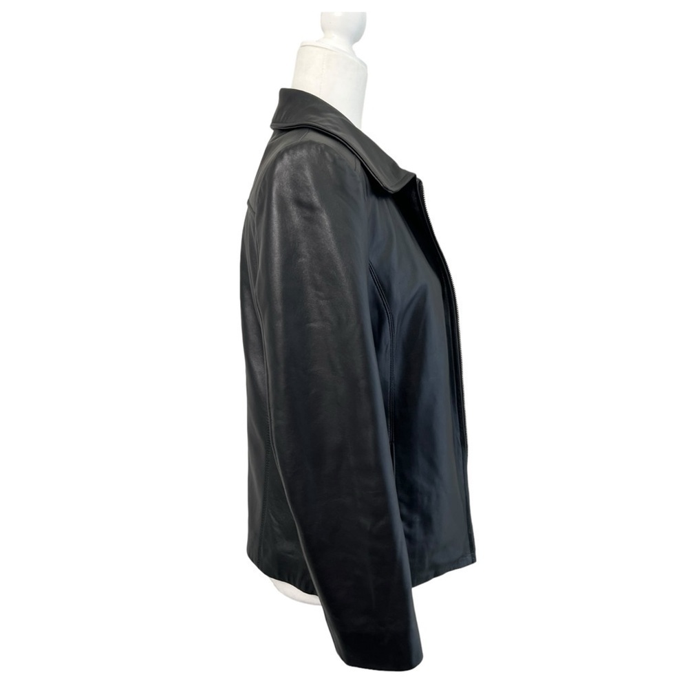 Robert Phillipe New York Black Leather Jackets - Size Small - Picture 4 of 14